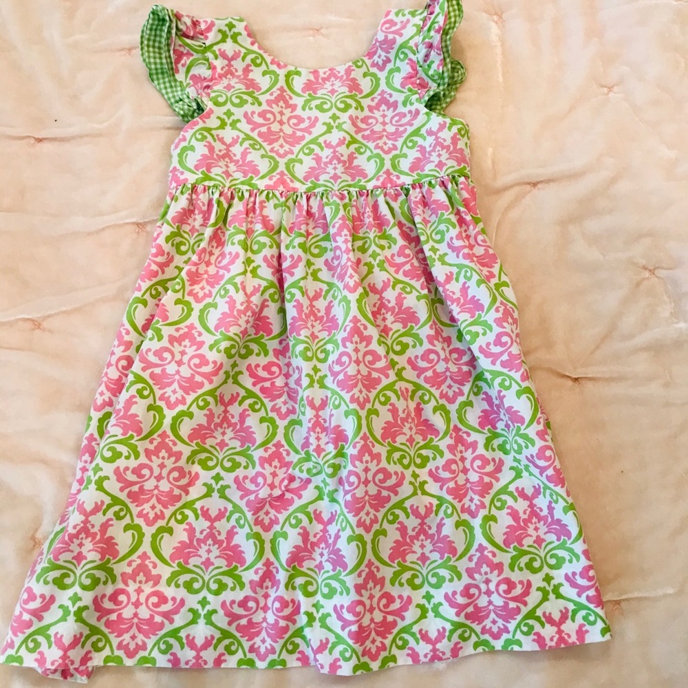 Kelly’s Kids dress with an open back